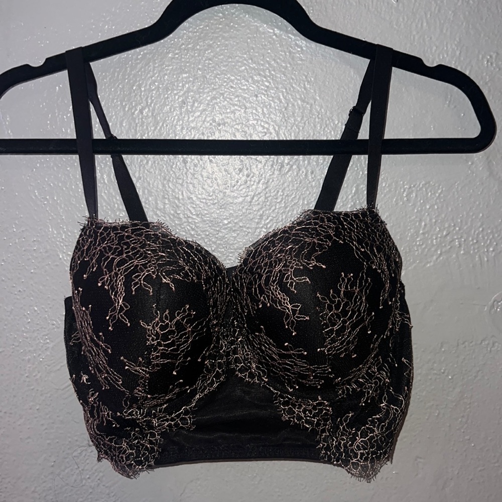 Victoria's Secret Long Line Push-Up Balconet Bra